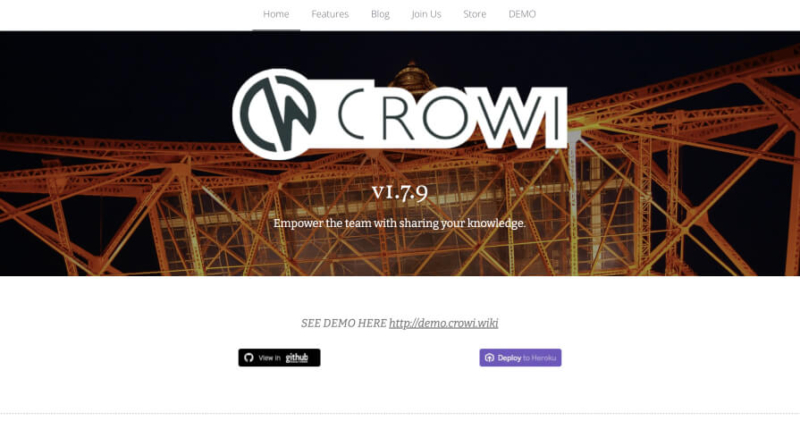 Crowi 社内wiki