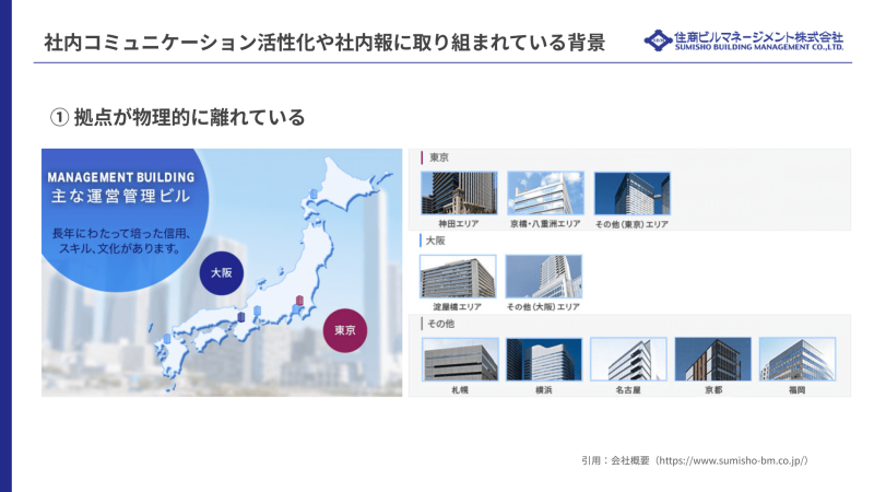 社内コミュニケーション活性化や社内報に取り組んでいる背景